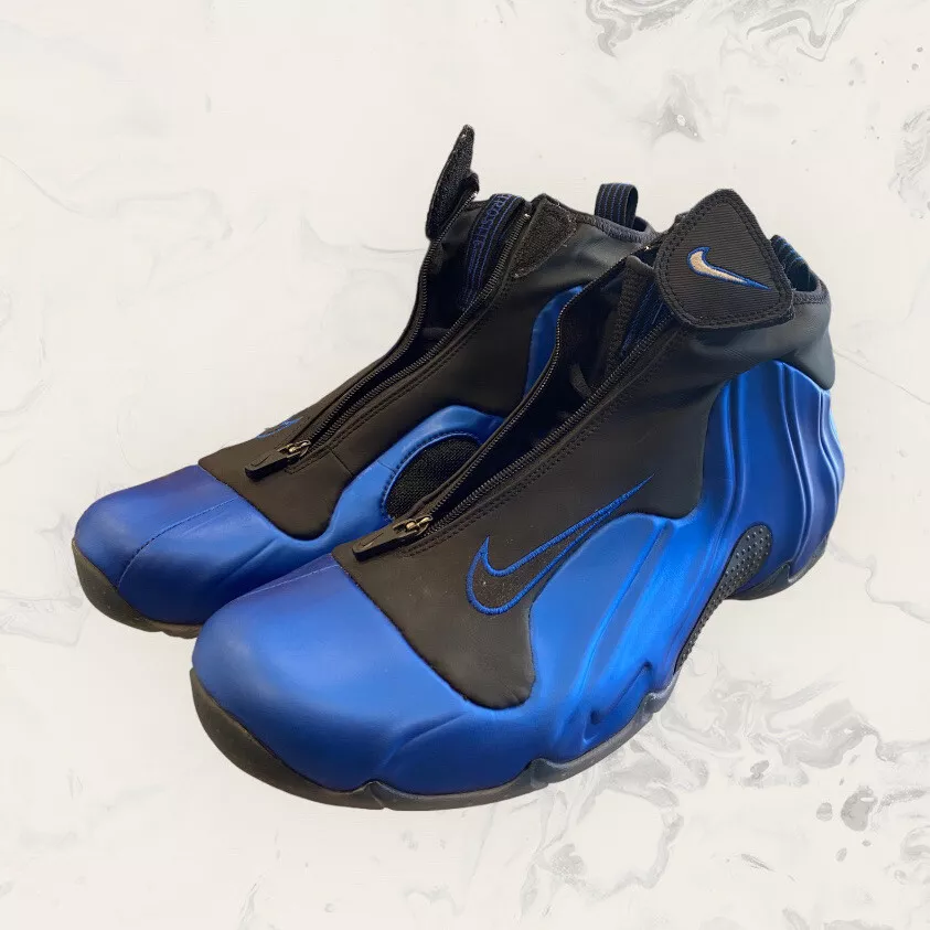 216) Nike Air Flightposite One Dark Neon Royal 2018 AO9378-500 Size 11.5  RARE