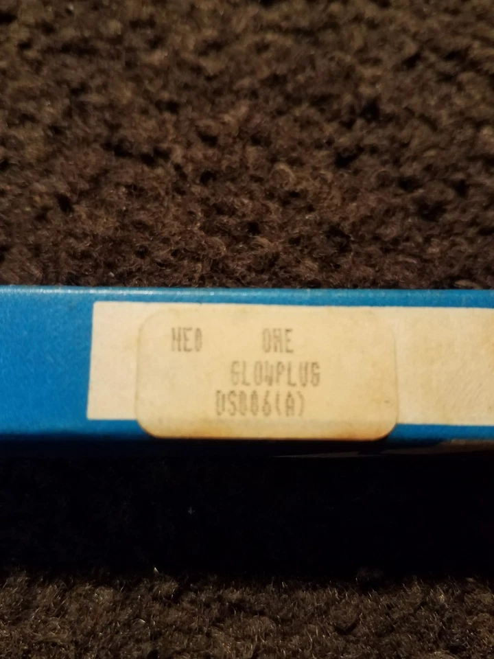 Peugeot 505 años 80 diésel lucas OEM juego de 4 bujías incandescentes nuevas Foto 3 de 3