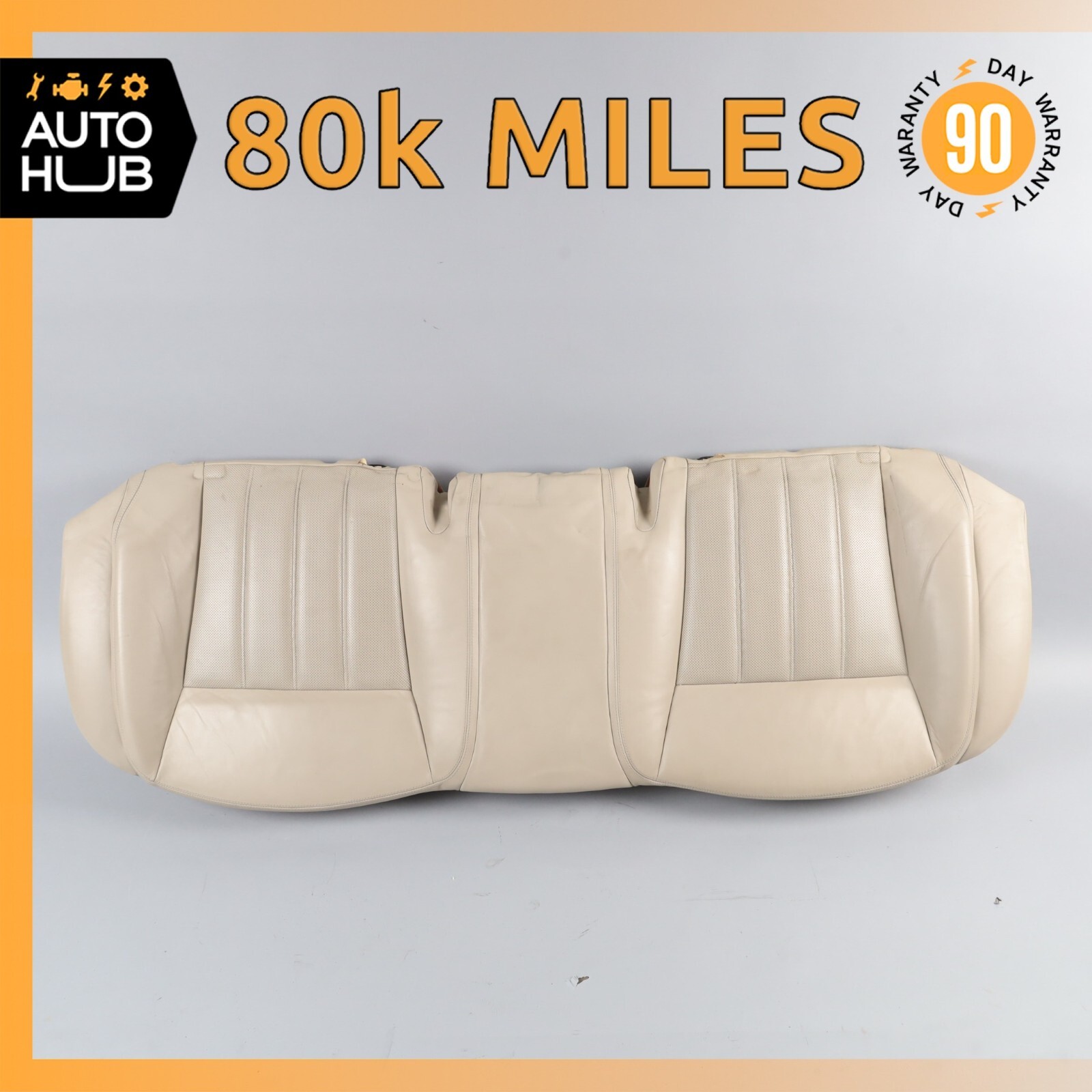 06-07 Bentley Continental Flying Spur Rear Seat Cushion Bottom Lower OEM 80k