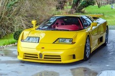 Cars bugatti eb110 s 1993 Desk Mat Stitched