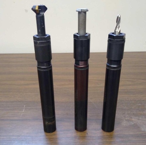 (3) Valenite VE 1000 Collet Chuck Extensions, VEN 1000 Collet Chuck Holders, Ind