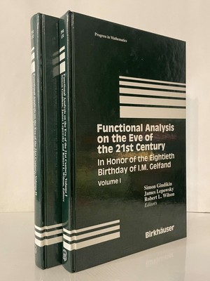 Functional Analysis Eve of 21st Century Honor 80th Birthday of I.M. Gelfand 2 ..