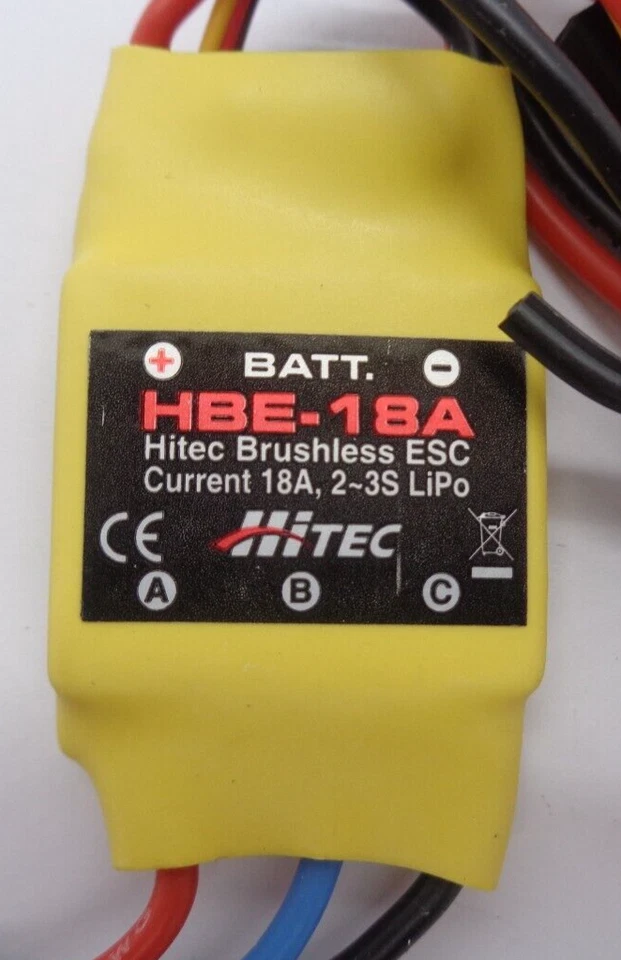 HITEC 57013 "SKY SCOUT" HBE 18 AMP BRUSHLESS ESCAPE NEW IN THE PACK UNUSED - Image 4 of 4