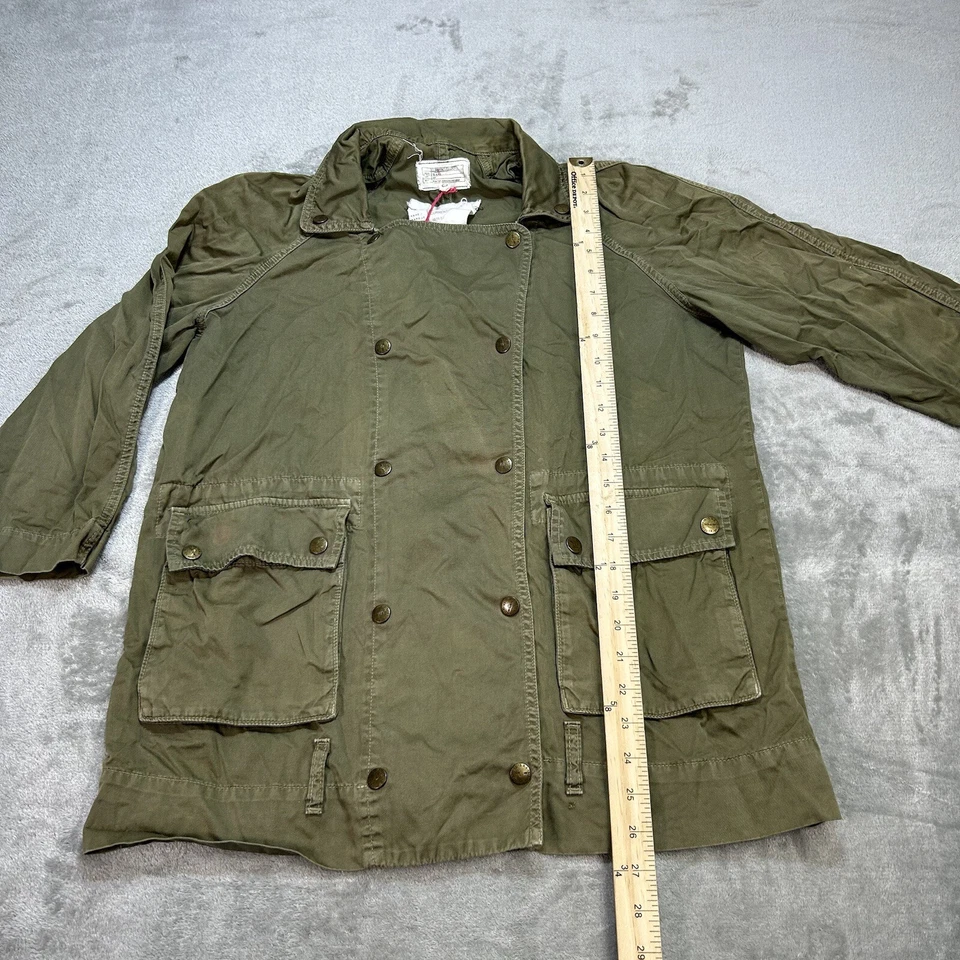 Current Elliott пехоты куртка армия Chore пальто женщин размер 0 маленький зеленый - Изображение 2 из 4
