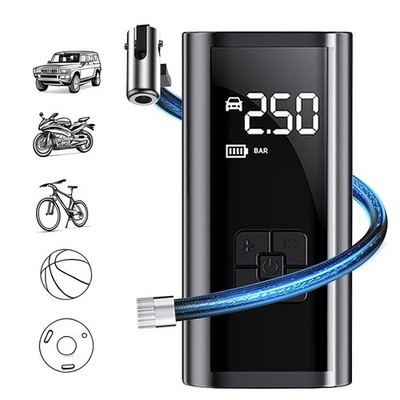 Portable 150PSI Battery-Powered Air Compressor Tire Inflator for Car, Motorcycle