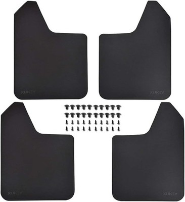 XUKEY 4pcs Set Universal Mud Flaps for Car Pickup SUV Van Truck Mudflaps Splash 