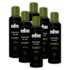 Shaving Gel for Men, Soothing Aloe with Twice the Aloe, 6 Pack - Shave Gel for