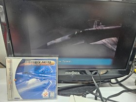 AirForce Delta (Sega Dreamcast, 1999) Game, Case, Manual - Tested And Working
