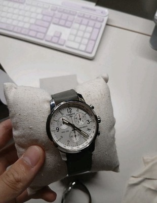 Tissot PRC 200 Chronograph Quartz White Dial Men's Watch