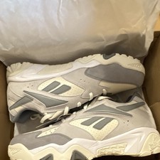 Reebok Preseason 94 Low Men's Lace-Up Suede Sneakers Pure Grey/Chalk 100202786