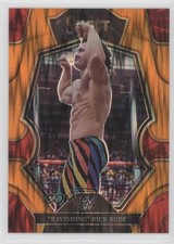 2023 Panini Select WWE Premier Level Orange Flash Prizm Ravishing Rick Rude 07zg