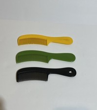 3 Super Comb Unbreakable Wide Teeth Vintage Preppy Retro Classic