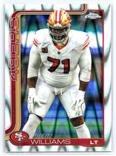 2025 Topps Chrome #265 Trent Williams Raywave Refractor