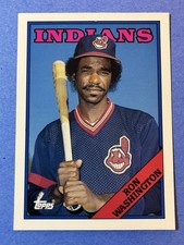 RON WASHINGTON 1988 Topps Traded #125T Cleveland Indians NM-MT