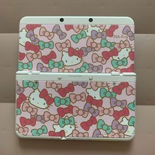 Hello Kitty Nintendo NEW 3DS Console parts Kisekae Plate Pack Top  Bottom shell