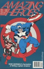Cover of Amazing Heroes #146