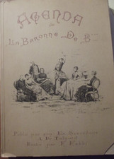 Agenda der Baronin von B... veröffentlicht von ihrem ehemaligen Sekretär A. De Talgord, illust