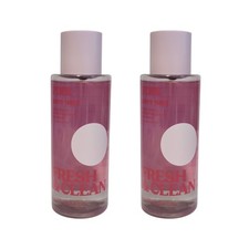 2 NEW Victoria's Secret PINK FRESH  CLEAN Body Mist Spray 8.4 fl oz