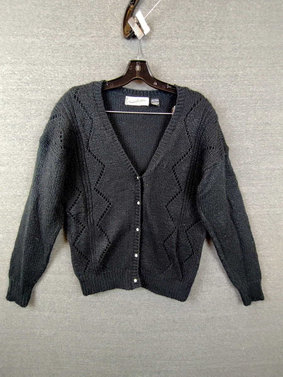 C179DIANE VON FURSTENBERG ヴィンテージカーディガン Diane von Furstenberg Acrylic Cardigan Sweaters for Women for sale