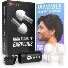 High Fidelity Concert Ear Plugs Reusable Noise Reducing Ear Plugs for Concerts