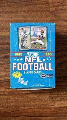 1990 Score NFL Football Player Cards Series 2 - Complete Box 36 Unopened Packs