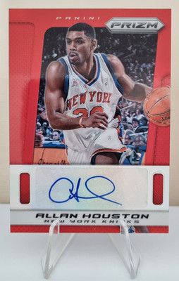 2013-14 Panini Prizm Autographs Prizm Red #179 Allan Houston AU SER 19/49