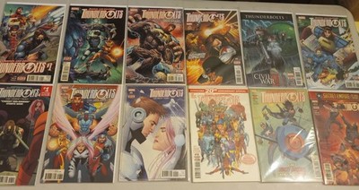 THUNDERBOLTS Vol. 3 #1-12 2016 Complete Series Marvel Comics