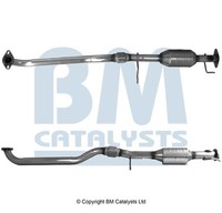 BM Catalysts Katalysator Up To Euro 3 FüR Land Rover Freelander LN 1.8 16V 4X4