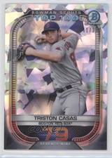 2021 Bowman Scouts Top 100 Atomic Refractor 141/150 Triston Casas #BTP-79 uk2