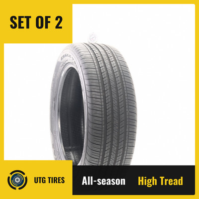 Set of (2) Used 225/55R19 Goodyear Eagle Touring 99V - 9/32