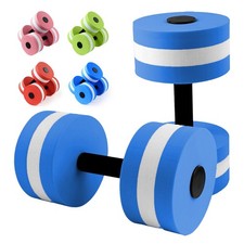 Aqua Dumbbells for Water Aerobics Pool Swim Training Buoyant Non Slip Fast Dry