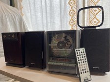 Sony CMT-EX200 Compact Disc Player Receiver Micro EX1 Subwoofer Speakers Remote