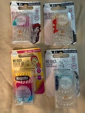 4X Invisibobble Disney Princess HairLoveTech No-ouch Hair Rings Belle 5 Ct Crayo