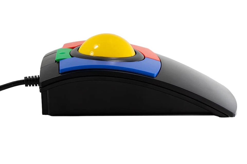 O-Trac Primary Trackball Mouse USB/PS2 with Opto-Mechanical Tracking for curs... - Image 3 of 4