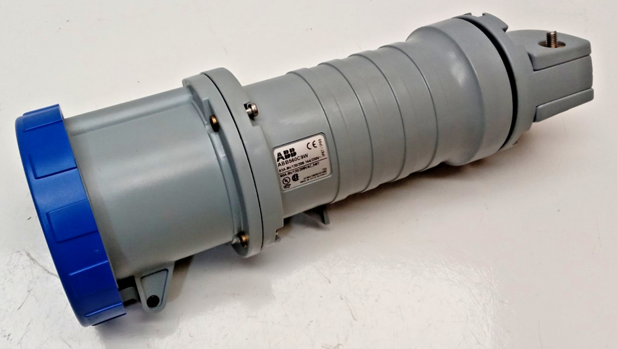 ABB ABB560C9W Pin & Sleeve 60a 120/208v Watertight Connector