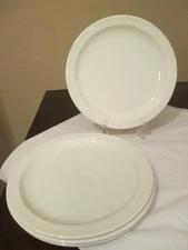 Stonehenge Midwinter Set Of 4 White Dinner Plates 10.5" NICE