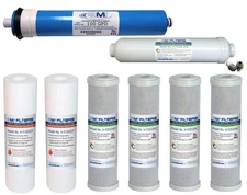AMI Reverse Osmosis Filter & Membranes Replacement | 1 Year Supply | 100 GPD ...