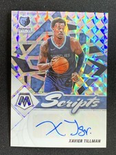 Xavier Tillman 2021-22 Panini Mosaic Scripts Mosaic Prizm Auto #SC-XVT