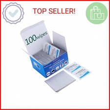 Pre-Moistened Lens Wipes ALIBEISS Screen Wipes for Glasses, Camera,Tablets, Smar