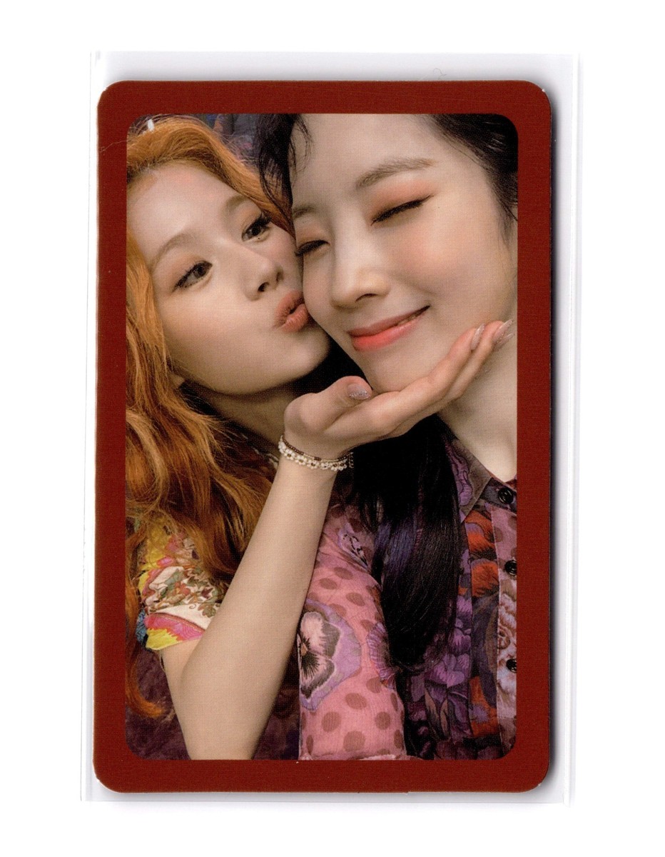 TWICE Sana & Dahyun サイン入りカードセット Twice Sana Dahyun Unit Photocard | More & More | eBay
