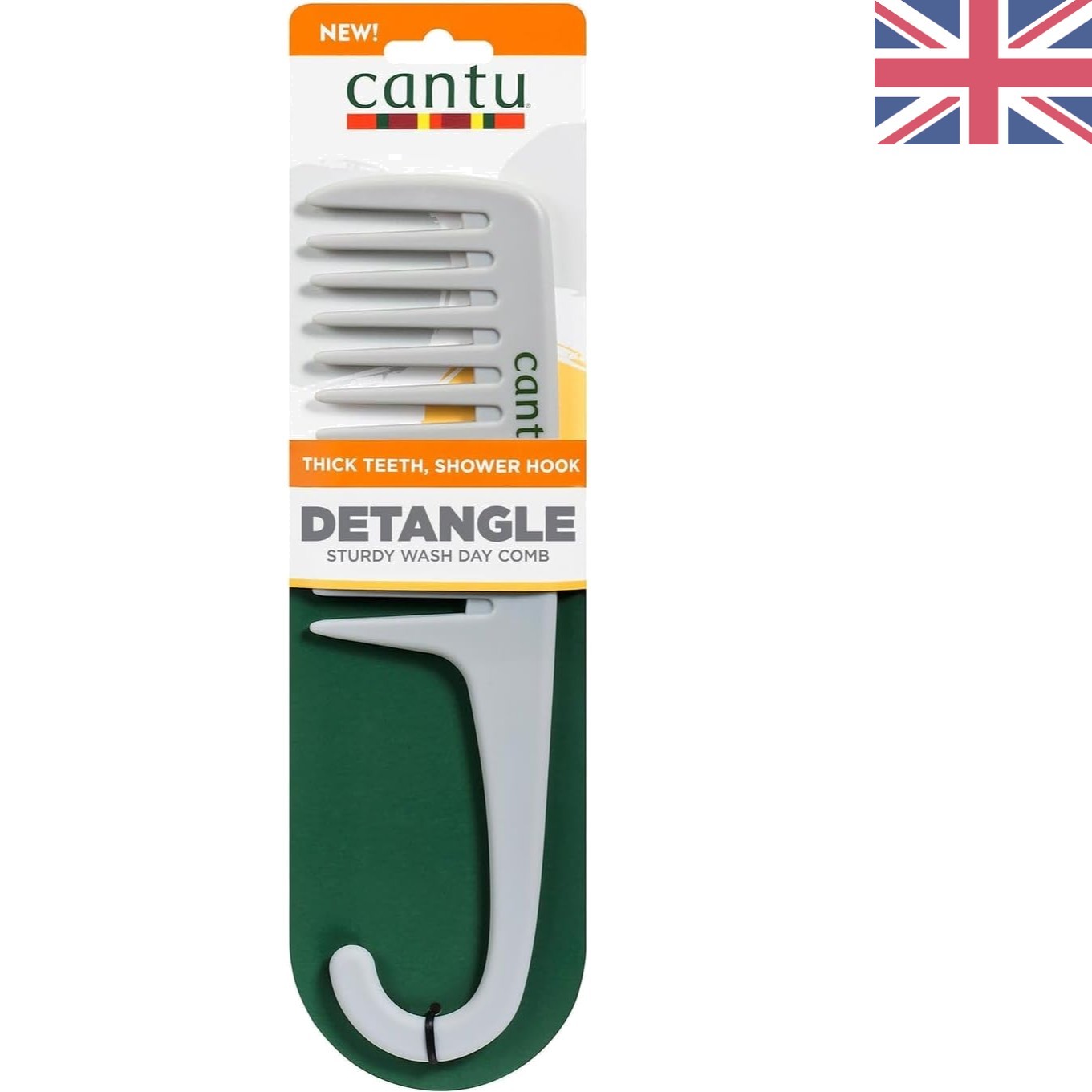 Lightweight Detangling Comb with Shower Hook – Minimize Breakage Effortlessly