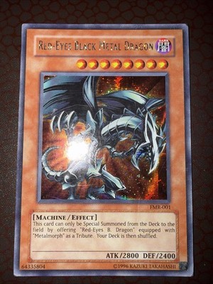 Yu-Gi-Oh! Red-Eyes Black Metal Dragon -FMR-001- Prismatic Secret - Unlimited MP!
