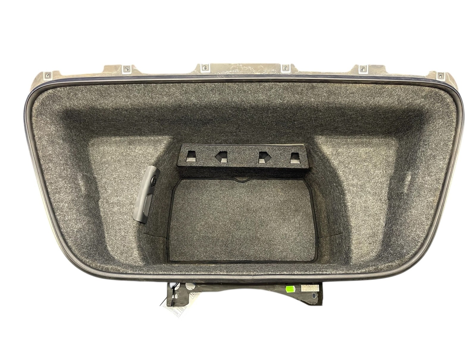2008-2012 AUDI R8 TYPE 42 OEM FRONT FRUNK INTERIOR STORAGE TUB GRAY CARPET