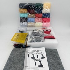 Rug Tufting Gun Besgeer Carpet Gun for Rug Making 20 Bonus Mini Yarn Skeins