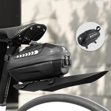 Bike Saddle Bag Under Seat Rear Pack with Zippers Lightweight Universal Easy to