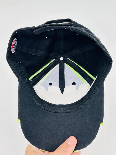 Vintage 2000s Monster Energy Kurt Busch #1 Ganassi Racing Adjustable Hat RARE - Picture 3 of 6