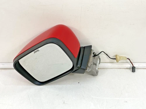 2015-2018 JEEP RENEGADE DRIVER LEFT SIDE RED DOOR MIRROR OEM 735613084