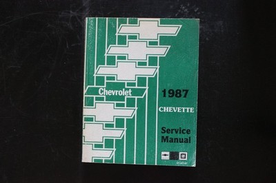 Chevrolet Chevette Service Manual 1987 Original Shop Repair Book OEM