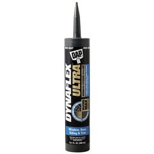 DAP Dynaflex Ultra Advanced Exterior Sealant, Iron Gray, 10.1 oz, Gray
