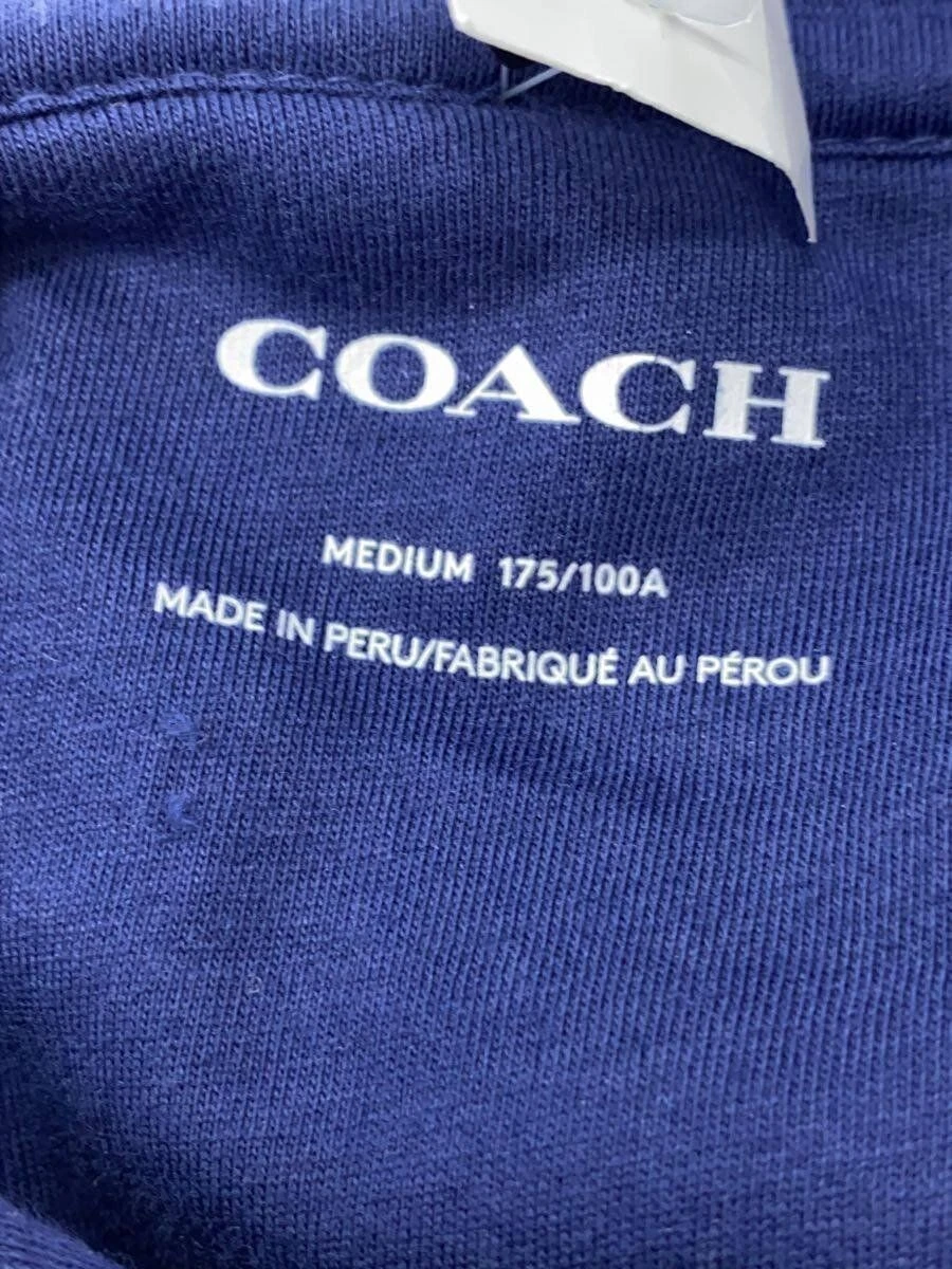 Felpa Coach con cappuccio S cotone navy CW775 usata